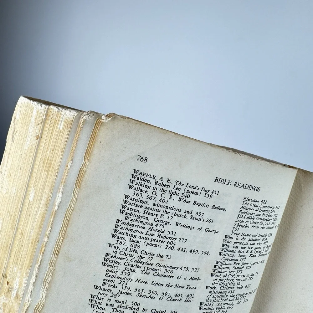VTG 1958 Bible Readings For The Home Softcover Vital Scripture‎ Study Christian
